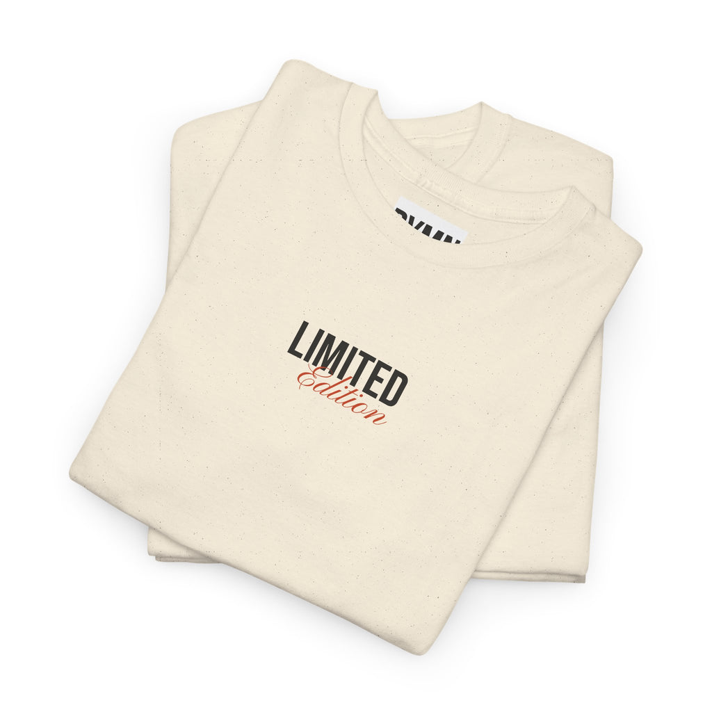 Limited Edition Tee — Minimal Graphic White T-Shirt