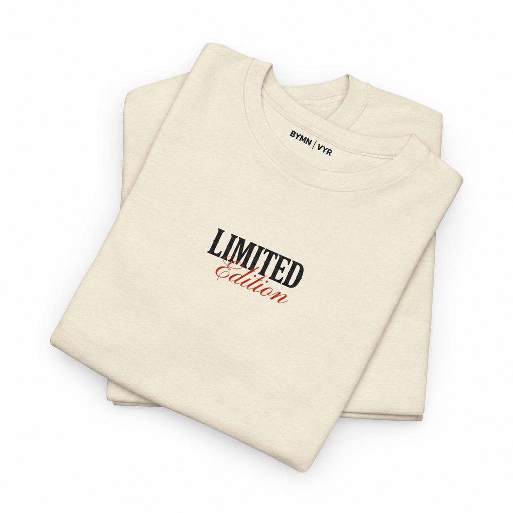 Minimalist Drop-shoulder Tee -'Limited Edition'