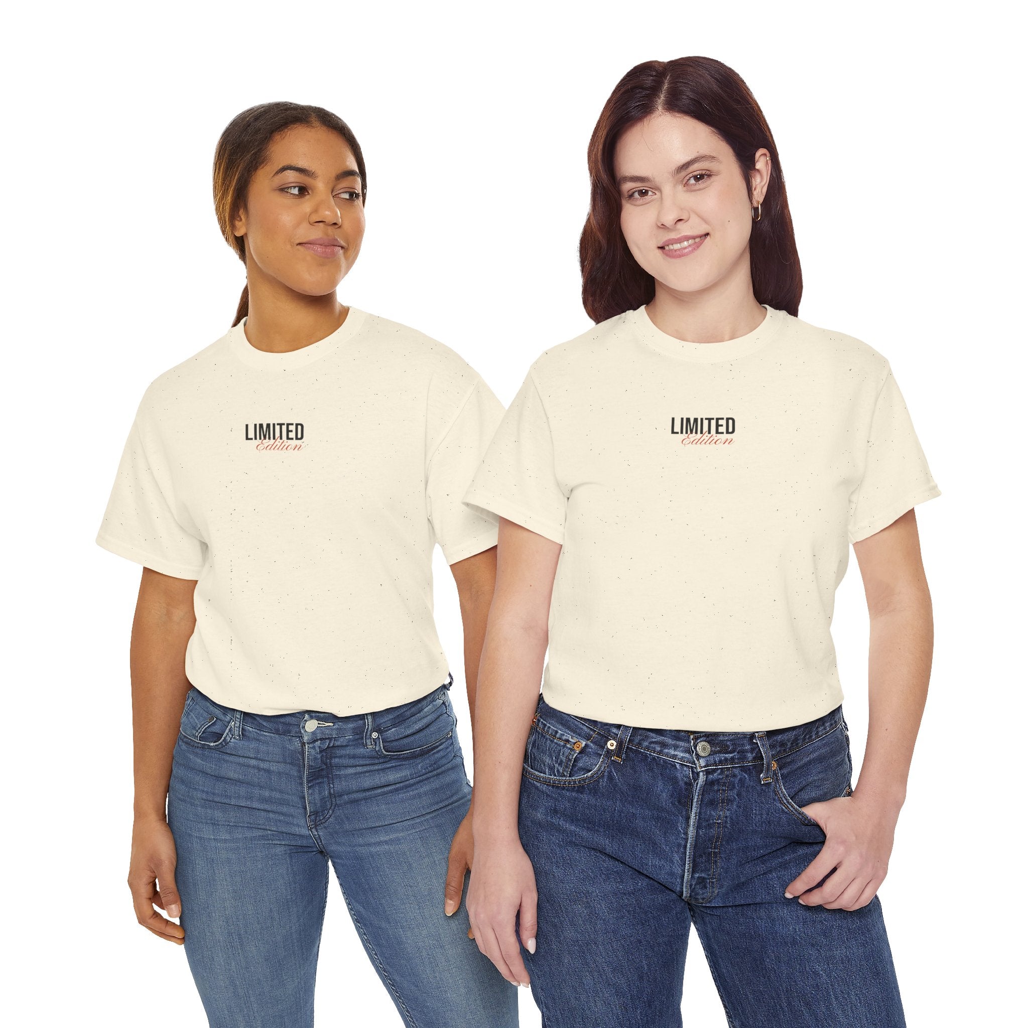 Limited Edition Tee — Minimal Graphic White T-Shirt