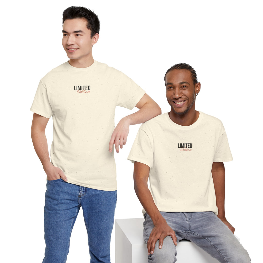 Limited Edition Tee — Minimal Graphic White T-Shirt