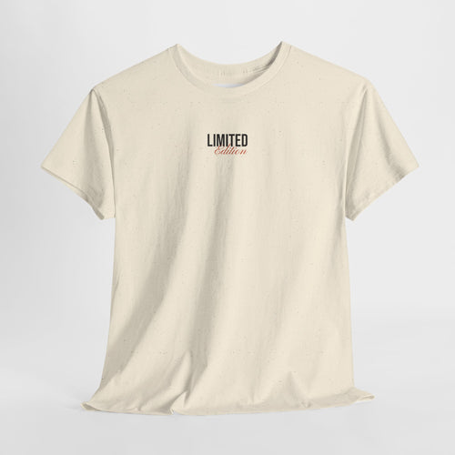 Limited Edition Tee — Minimal Graphic White T-Shirt