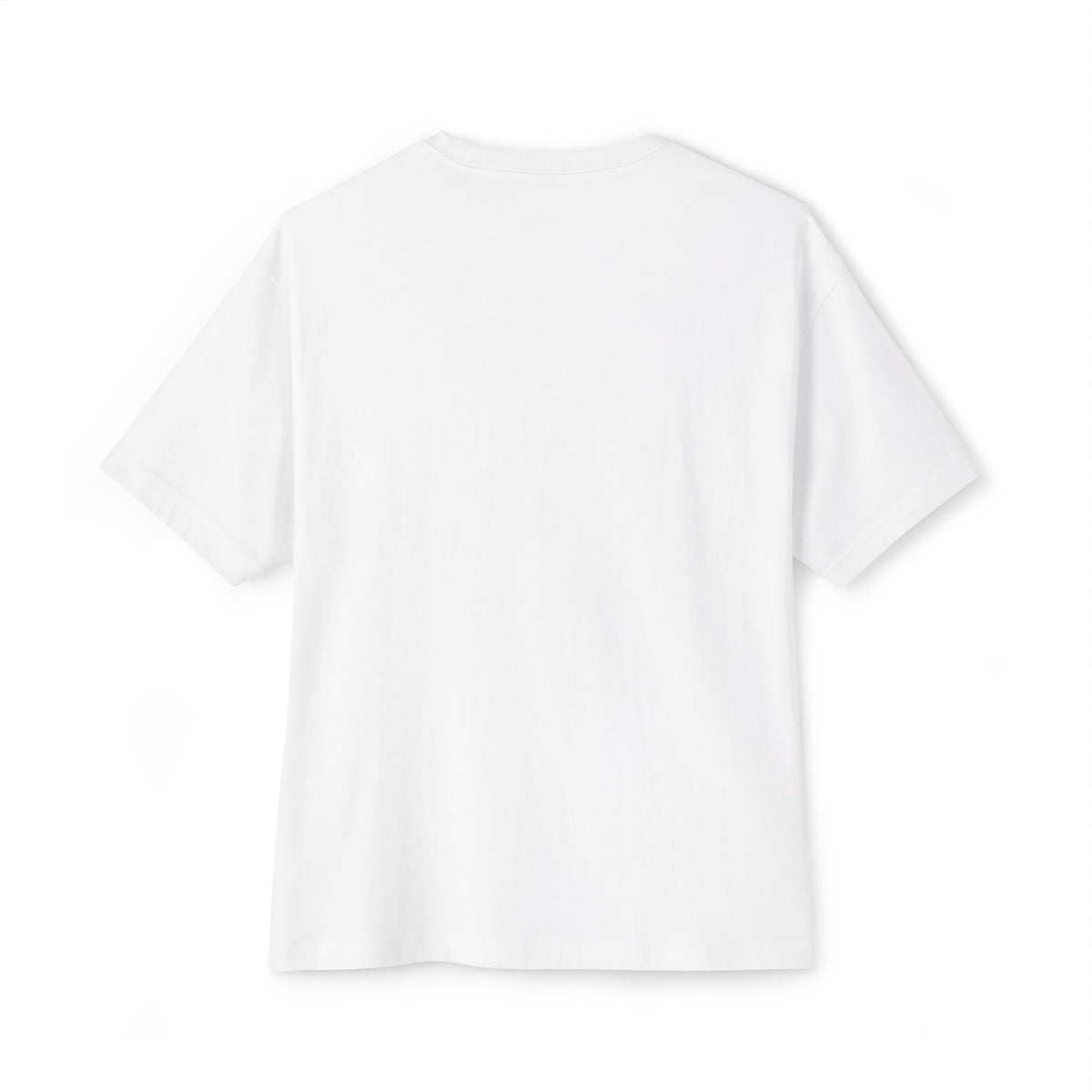 Minimalist Drop-shoulder T-Shirt -'DONT FLIRT' Chest Print