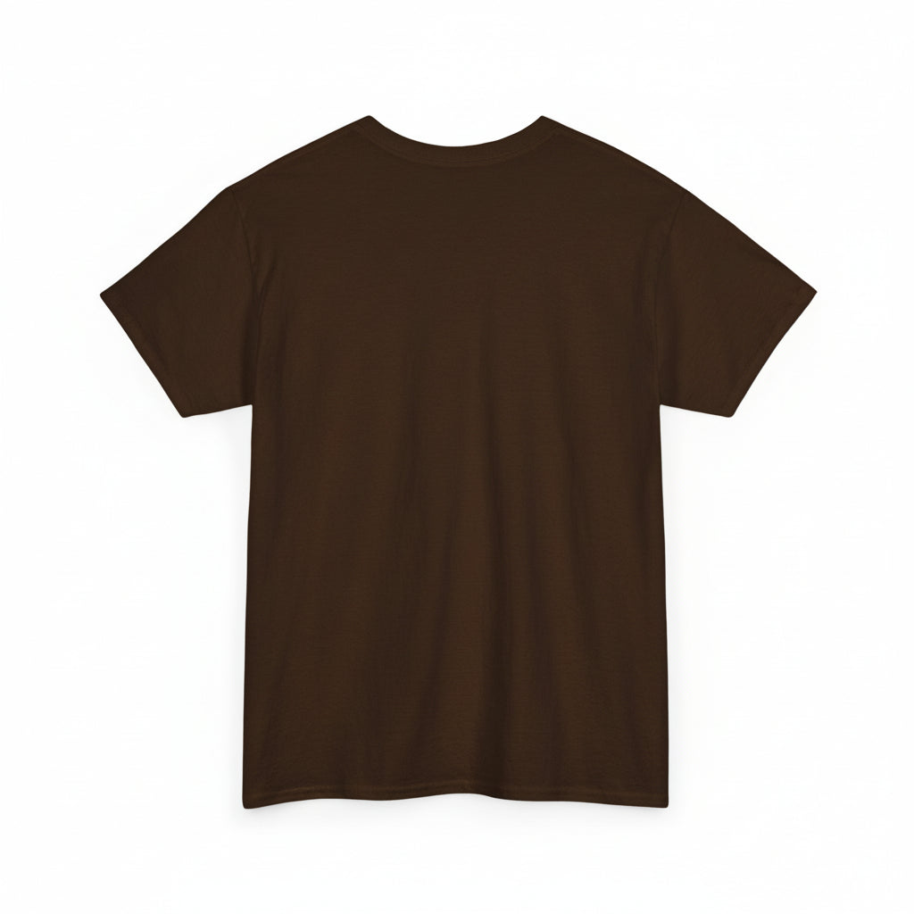 Minimalist Plain Tee | Brown