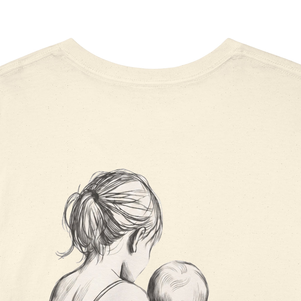 Minimalist Oversize T-Shirt | From then, Forever (F B Print)