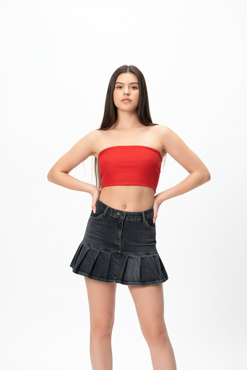 Crop Tube Top – 220 GSM
