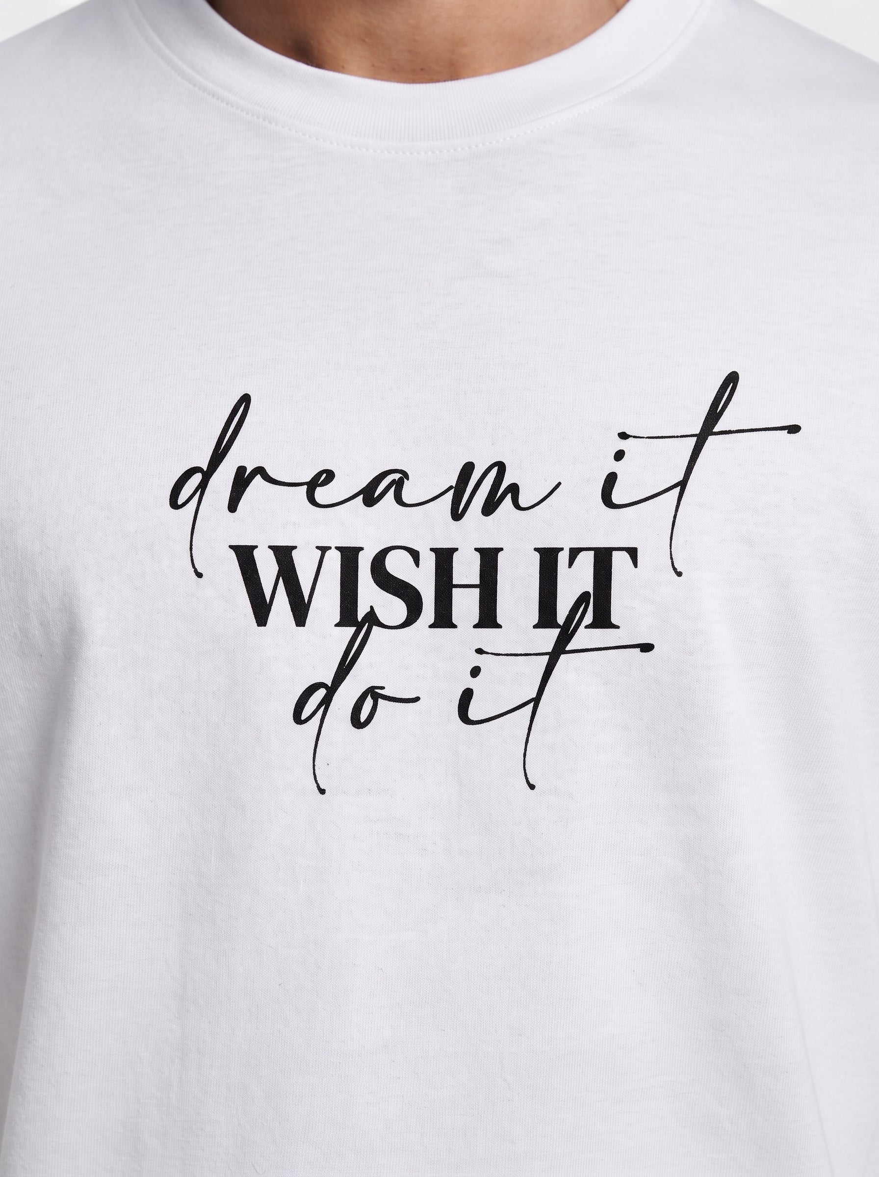 WISH IT Crew Neck T-Shirt