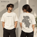 Blooming in Silence Oversized Expression Unisex Tee