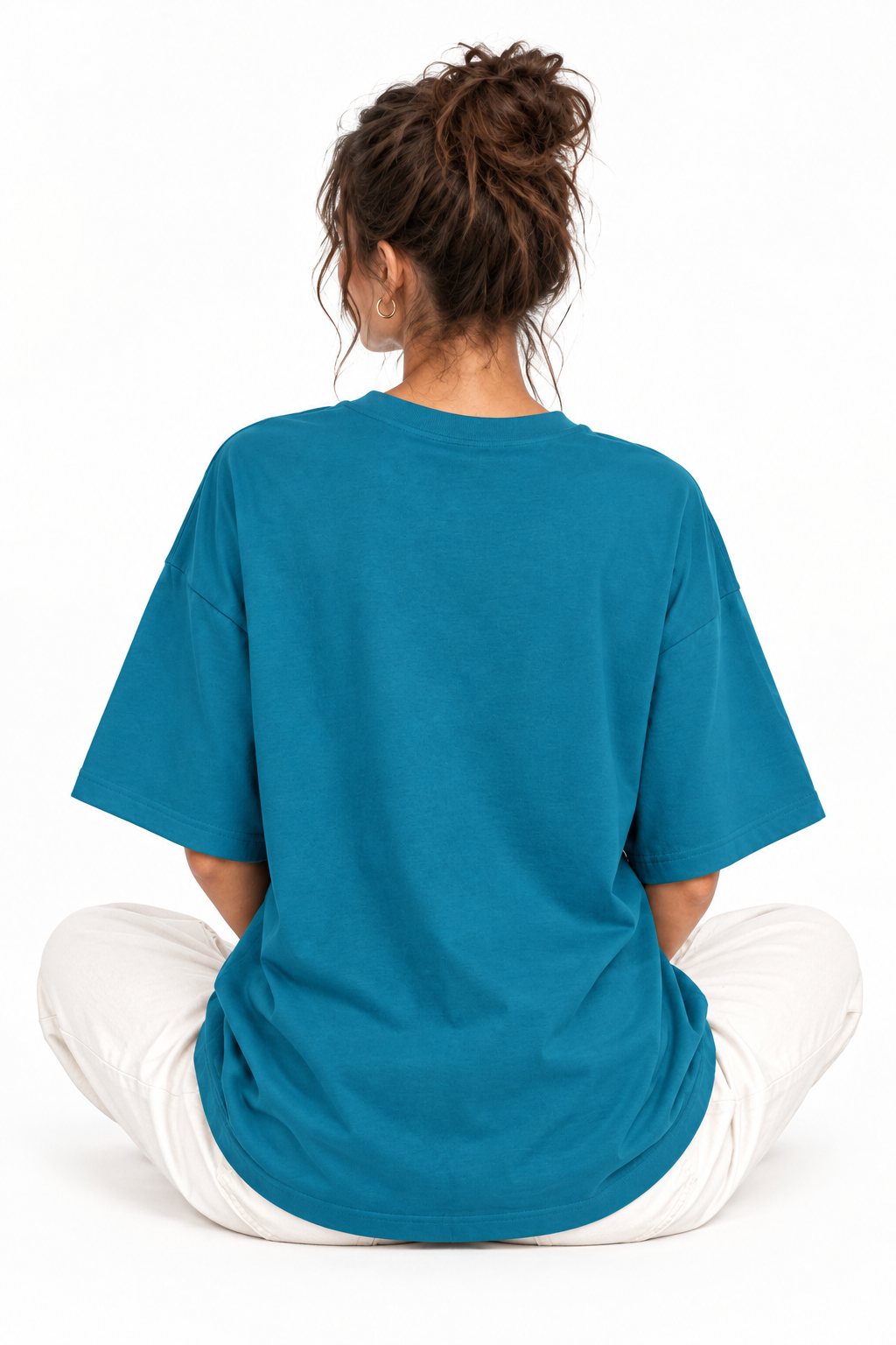 Stay Positive Oversized Minimalist Tee