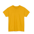 Minimalist Plain Cotton Tee | Musturd Yellow