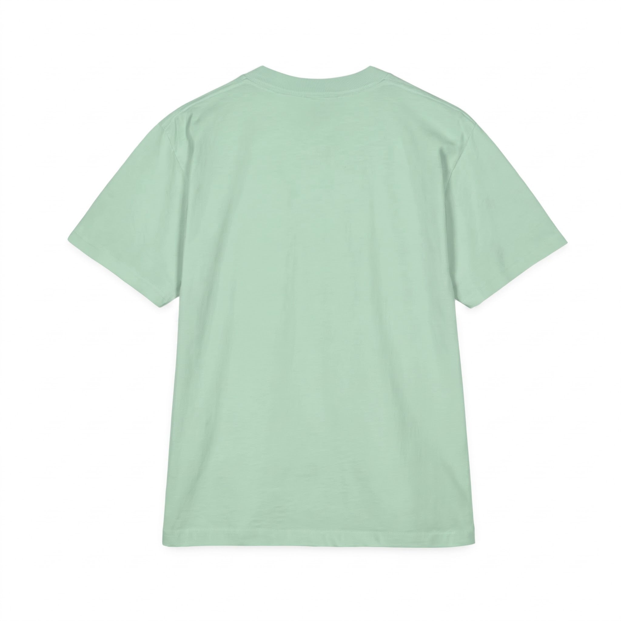 Plain Drop-shoulder T-Shirt | Sage Green