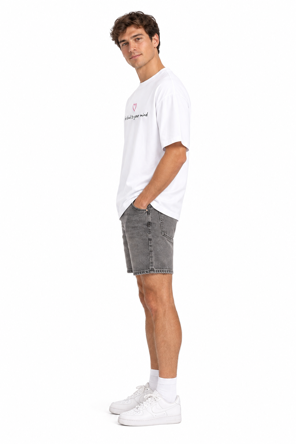 Be kind Minimalist Drop-shoulder Tees