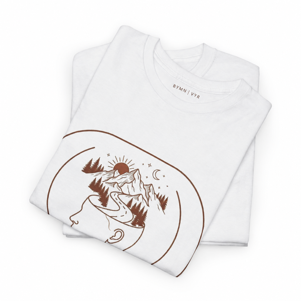 Minimalist Tees - Mind Wanderer | Chest Print