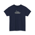 Minimalist Tee — 'Choose Yourself' Chest Print