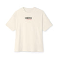 Minimalist Drop-shoulder T-Shirt -'Limited Edition' Chest Print