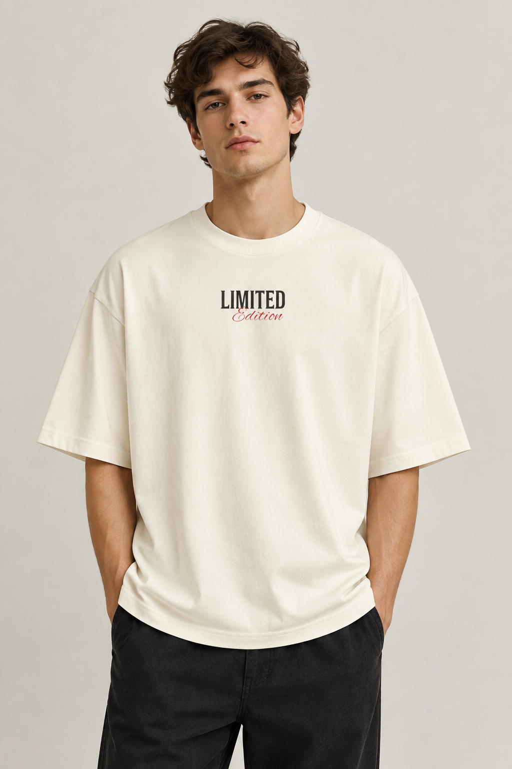 Minimalist Drop-shoulder Tee -'Limited Edition'