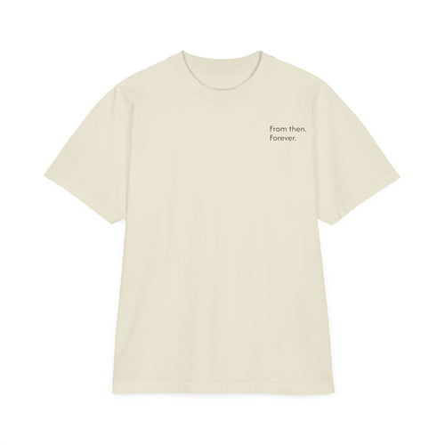 Expression Oversized Tees | From then, Forever (F/B Print)