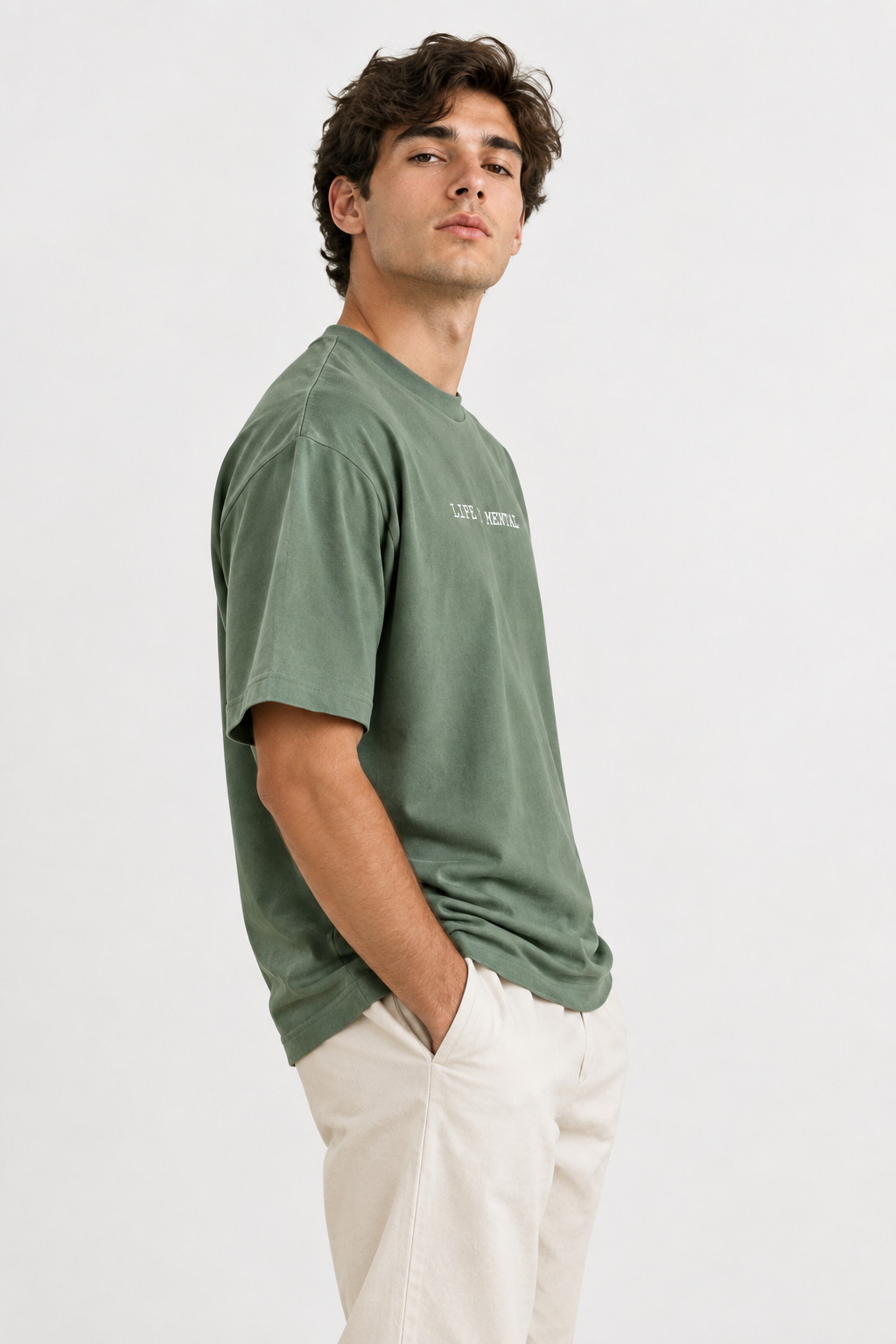 Minimalist Oversized Tee  - Unisex Mental Health