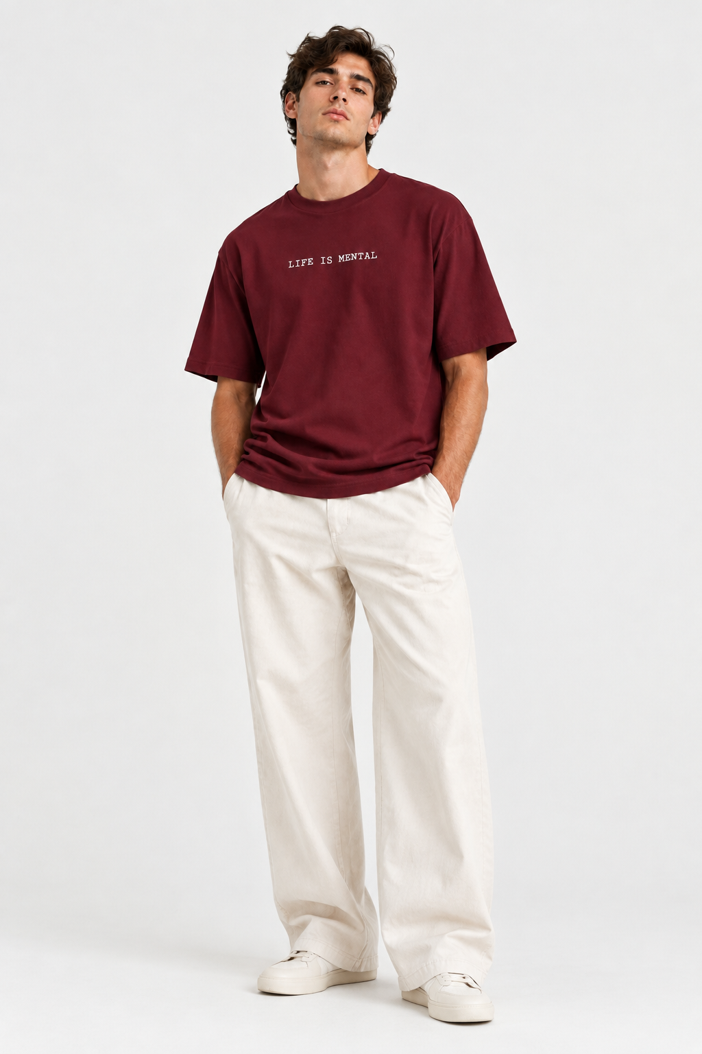 Minimalist Oversized Tee  - Unisex Mental Health