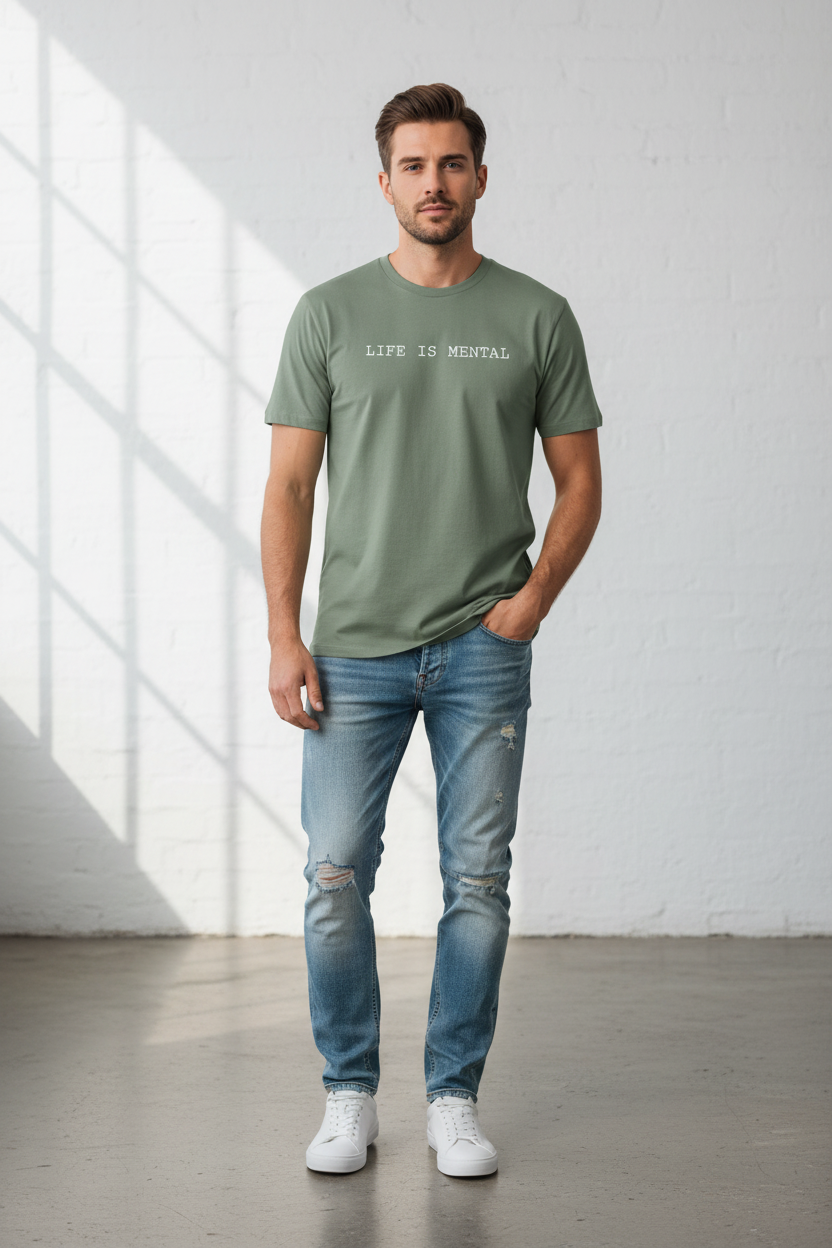 Minimalist Tee  - Unisex Mental Health