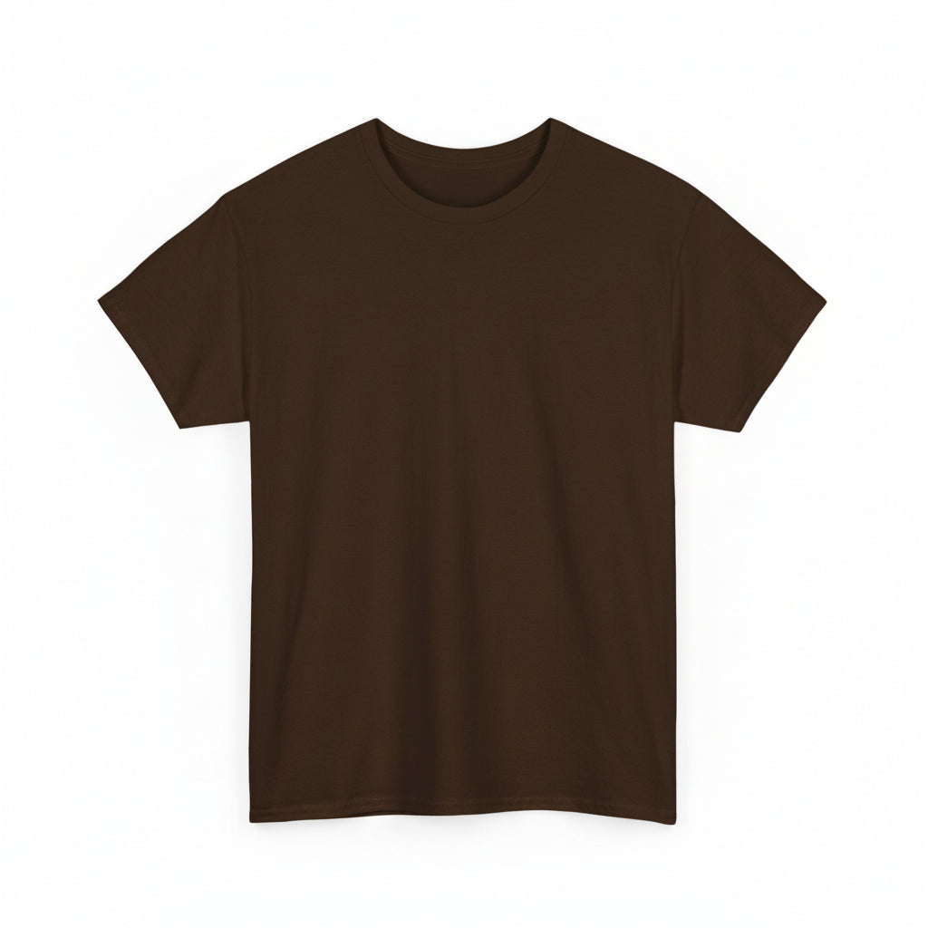 Minimalist Plain Tee | Brown