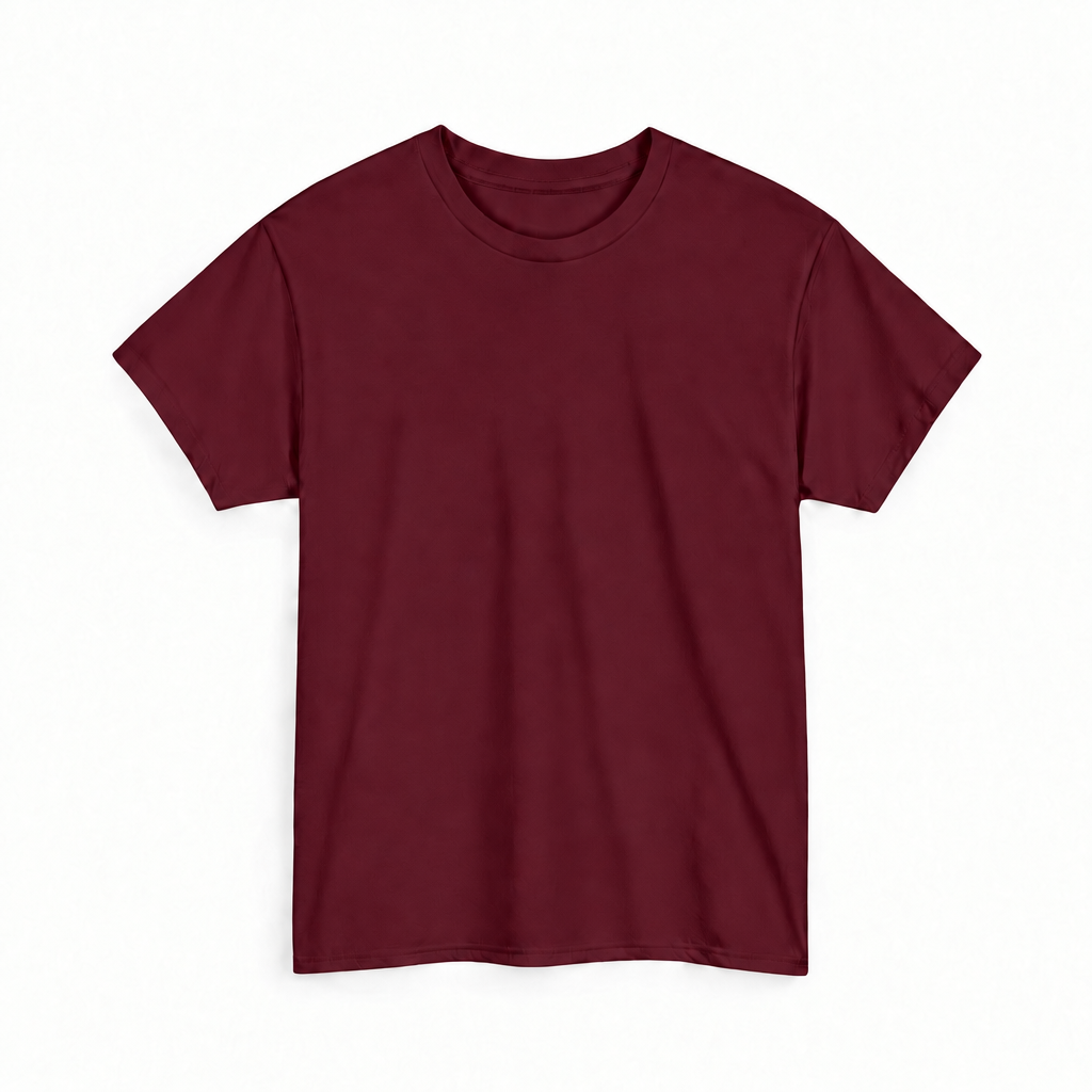Basic Regular Fit Tee | The Crop T shirt