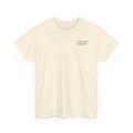 Minimalist Oversize T-Shirt | From then, Forever (F B Print)