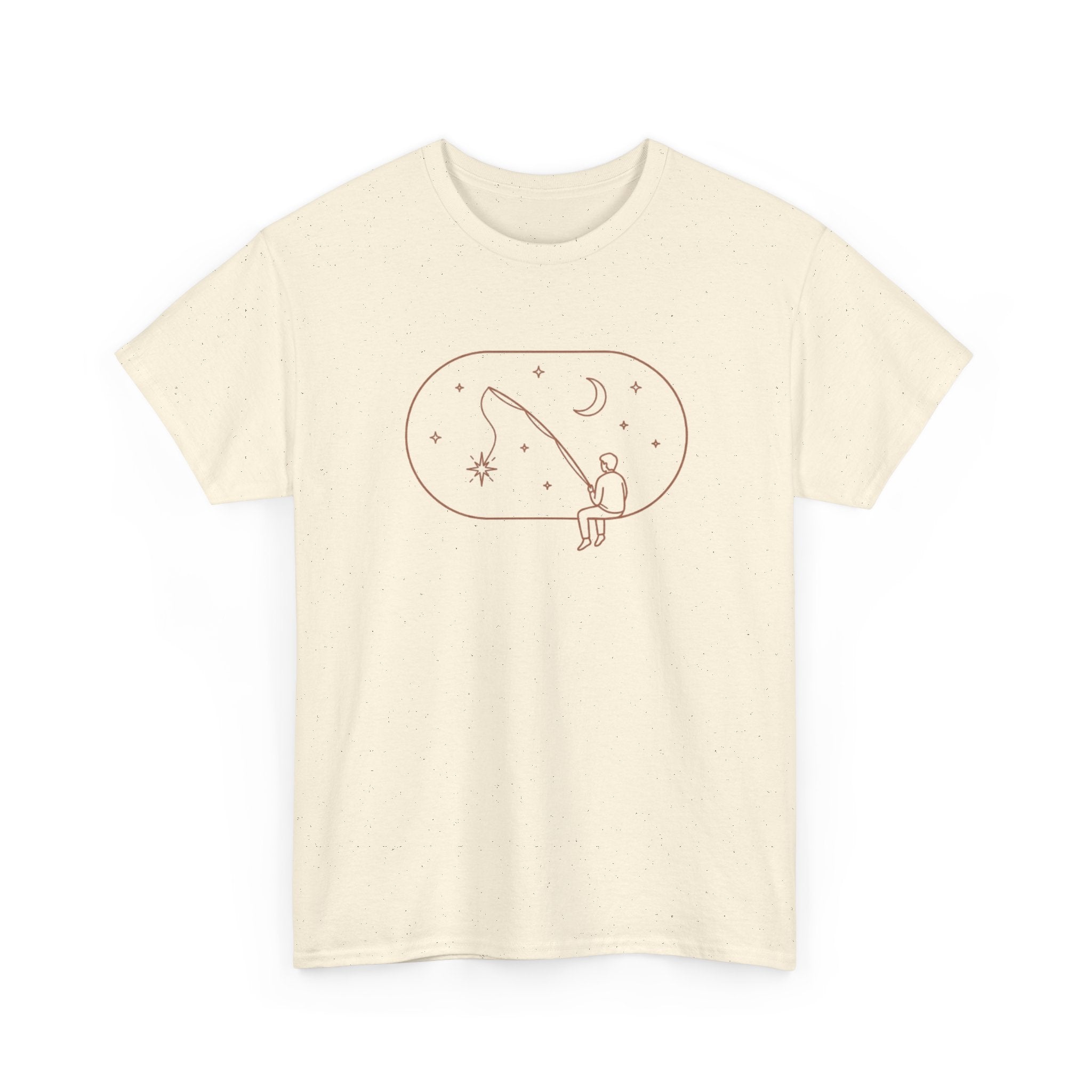Minimalist Tee  - Cosmic Solitude | Chest Print