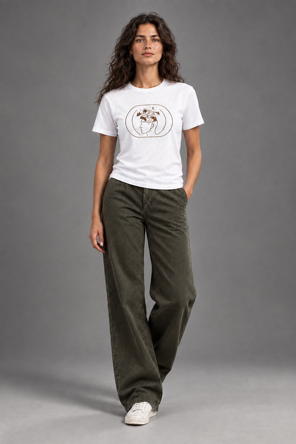 Minimalist Tees - Mind Wanderer | Chest Print