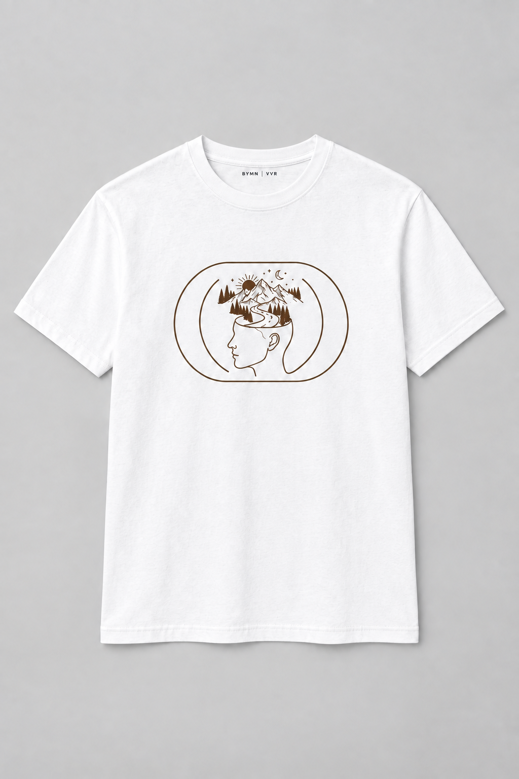 Minimalist Tees - Mind Wanderer | Chest Print