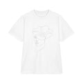 Minimalist Line Art Face T-Shirt