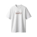 Minimalist Tee  - LIVE SIMPLY Chest Print