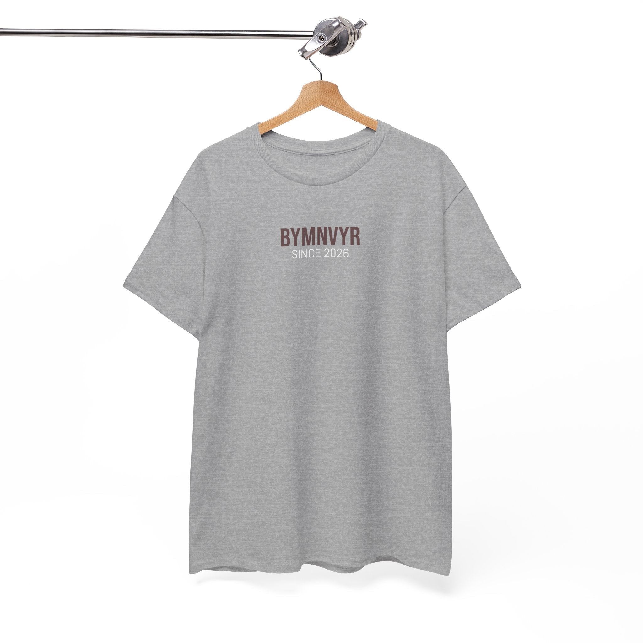 BYMNVYR Minimalist Logo T‑Shirt