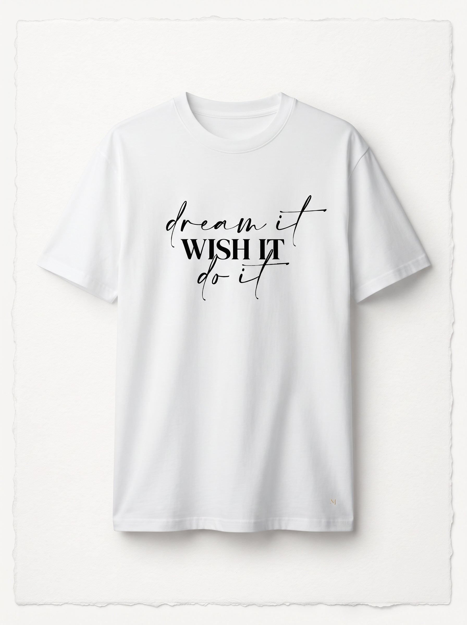 WISH IT Crew Neck T-Shirt