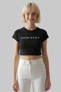 No Friends Baby Tee – 220 GSM