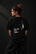Some Things Refuse Symmetry Oversized Tee