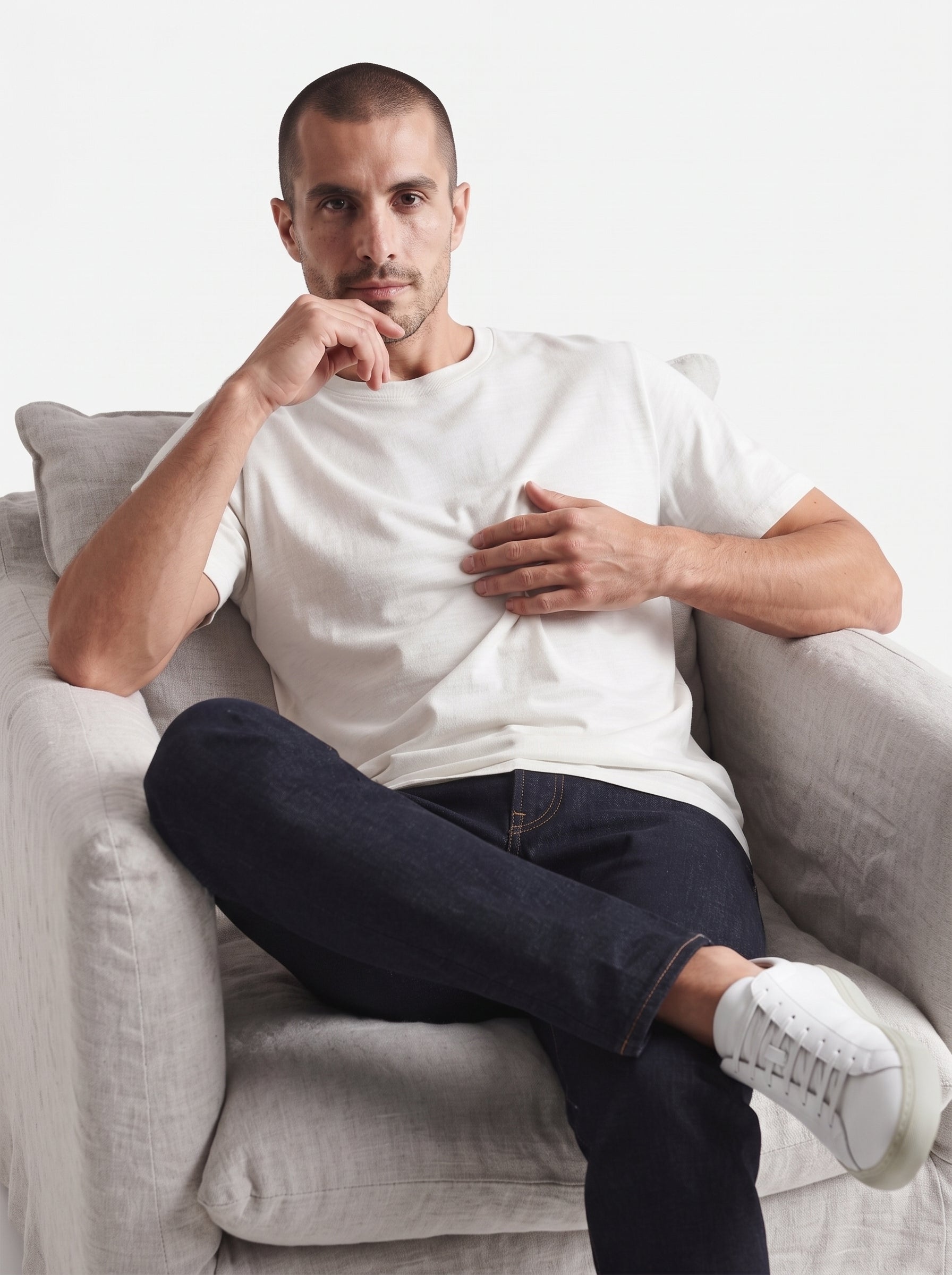 Plain Crew Neck T-Shirt