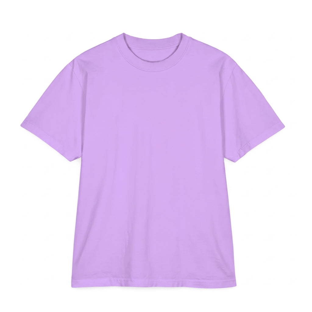 Plain Drop-shoulder T-Shirt | Lavender