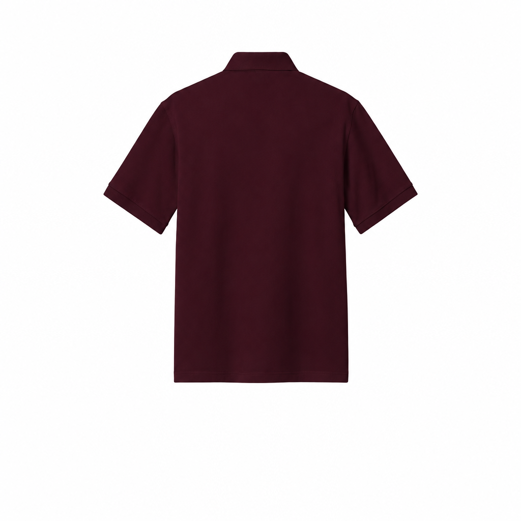 Tailored Silhouette – 220 GSM Polo (Wine)