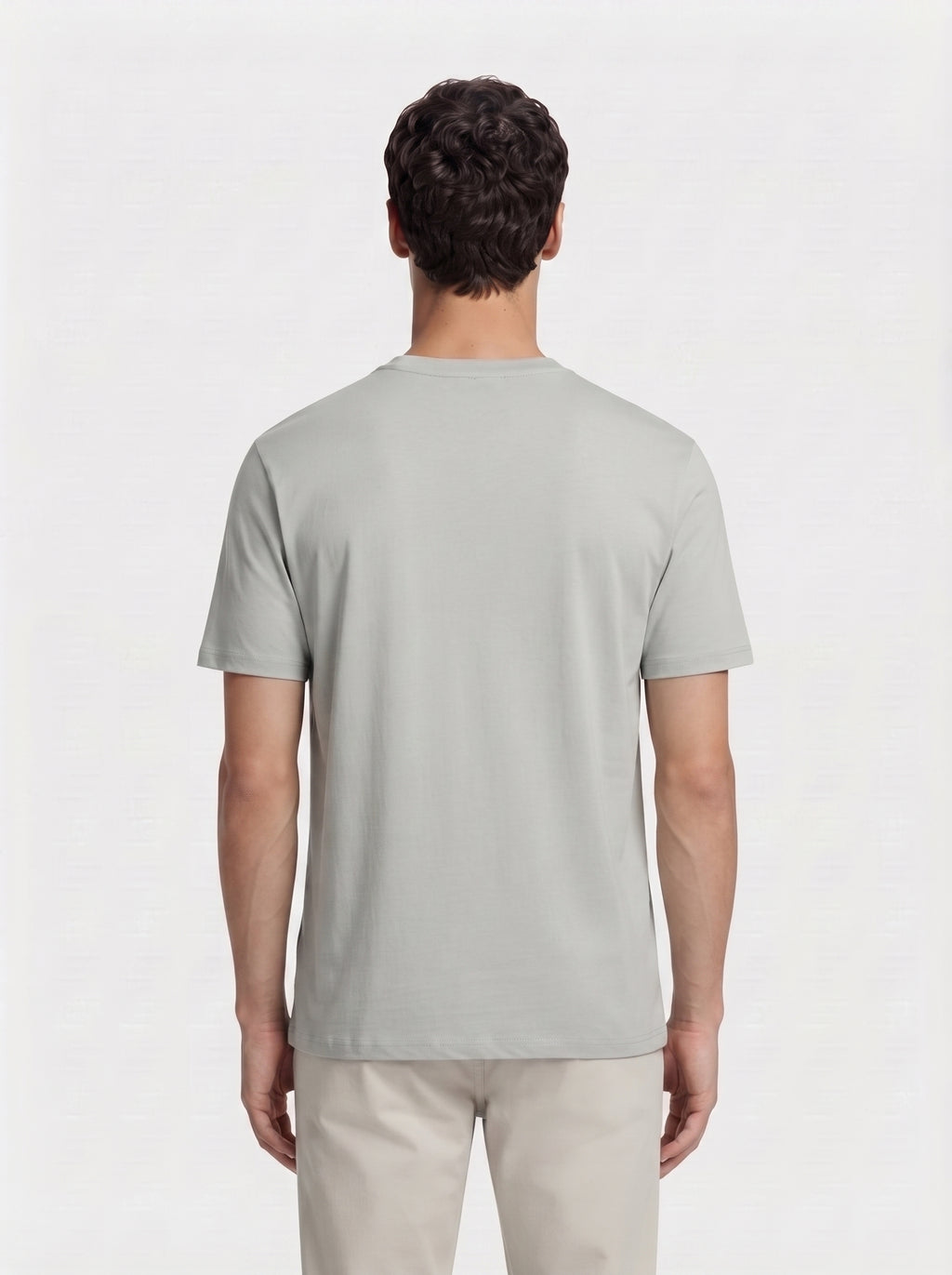BYMNVYR LOGO Print Crew Neck T-Shirt