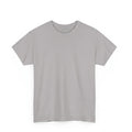 Minimalist Plain Cotton Tee | Grey