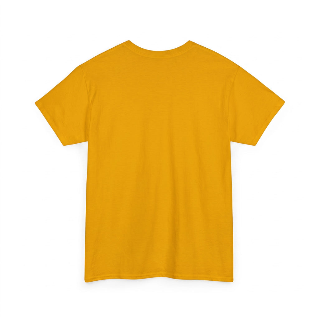 Minimalist Tee - 'Let it be' Musturd Cotton Shirt