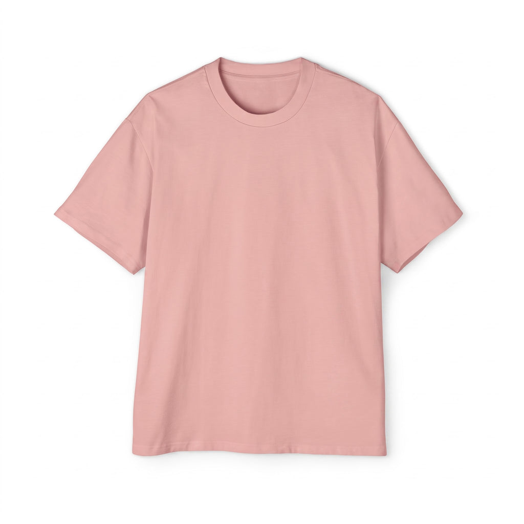 Plain Drop-shoulder T-Shirt | Rose Pink
