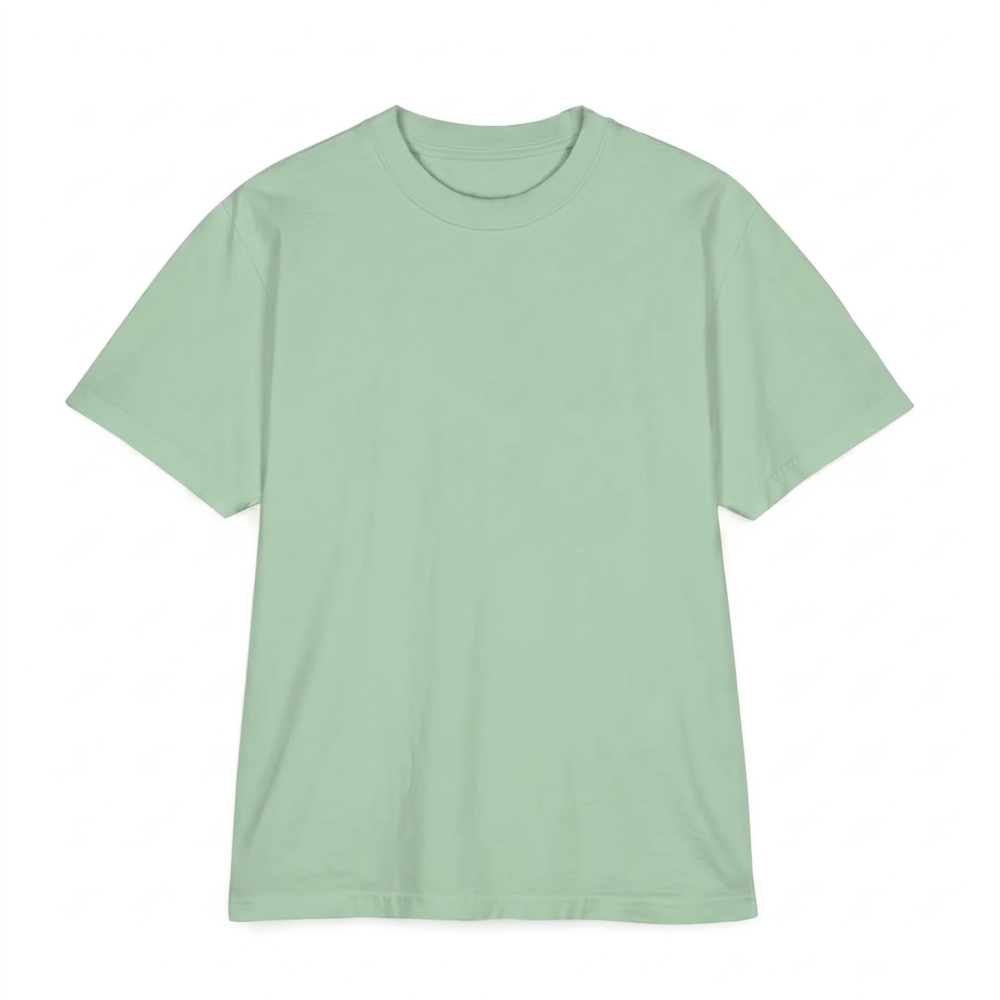 Plain Drop-shoulder T-Shirt | Sage Green