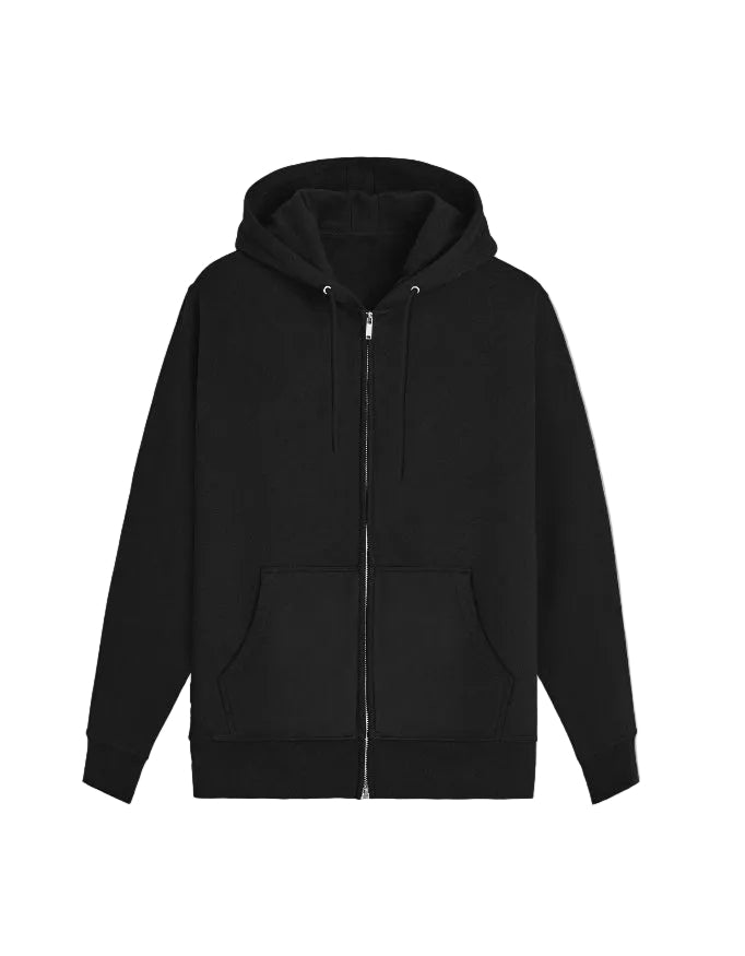 Heavyweight Zipper Hoodie — Sculpted Silhouette