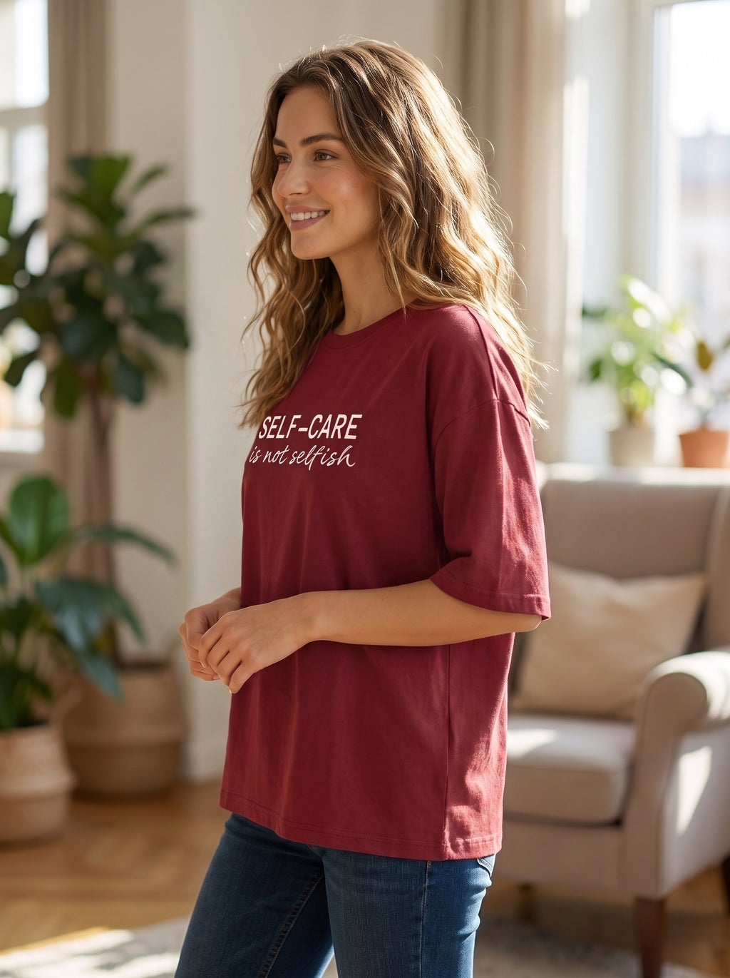 Self-Care Women’s Oversized T-Shirt (Copy)