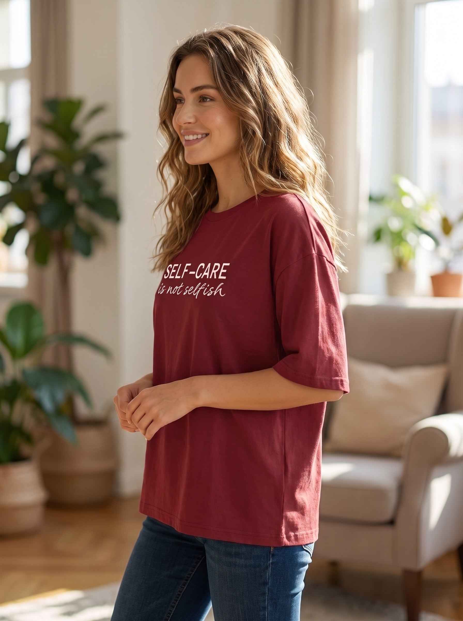 Self-Care Women’s Oversized T-Shirt (Copy)